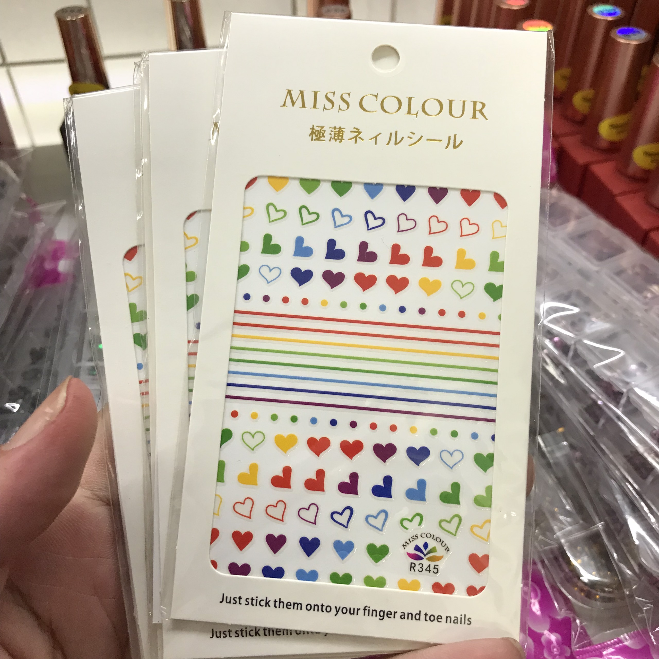 Nail sticker dán móng tay - Chân - HOT 3