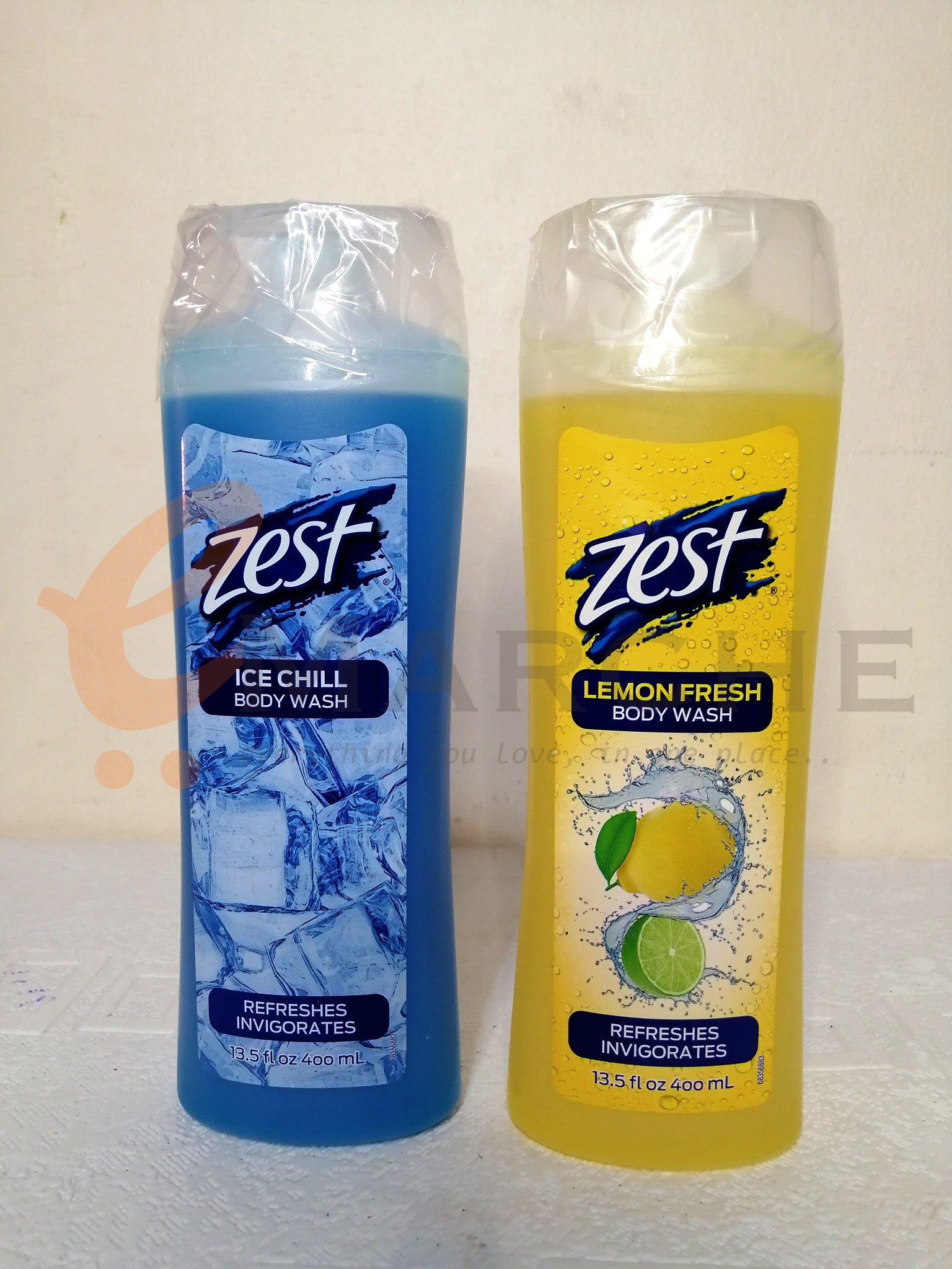 Zest Body Wash Lemon Fresh & Body Chill 400ml Lazada PH