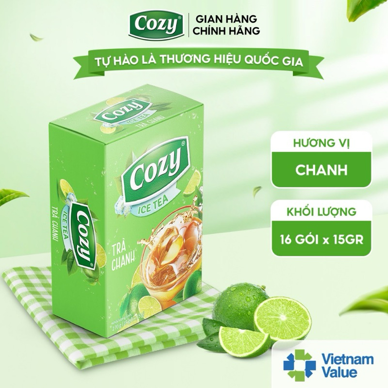 Trà cozy hoà tan các loại hương