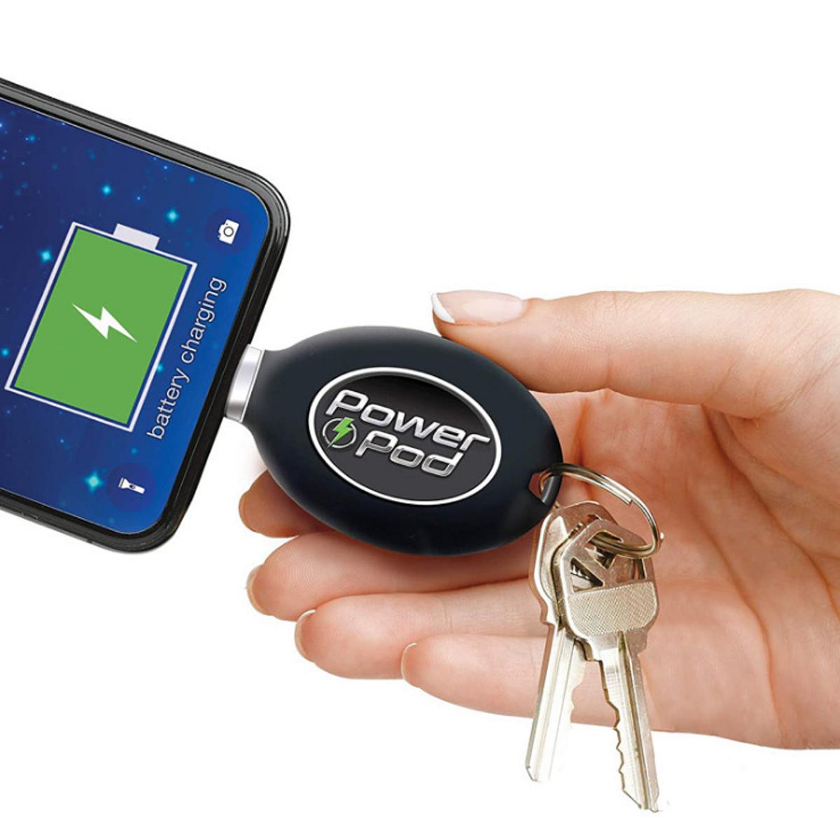 Power Pod Portable Phone Charger Emergency Phone Charger Mini Battery Pack, Fast Charging Backup Power Bank. 