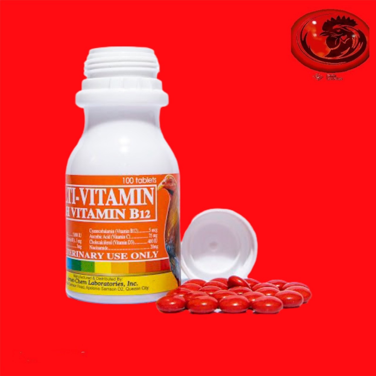 Muti - vitamin cam tăng nước máu, hừng gà 100 viên