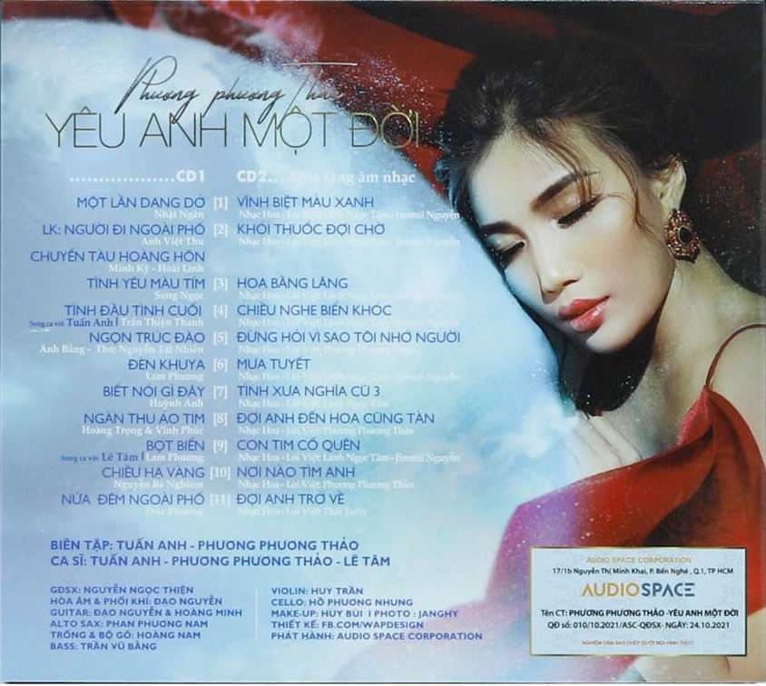 [Đăk Lăk ] Combo 7CD ca nhạc Phương Phương Thảo
