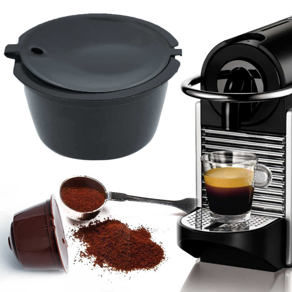 【88HomeStore】1PCS coffee capsule nestle dolce gusto capsule reusable coffee filter capsule machine refillable coffee capsule
