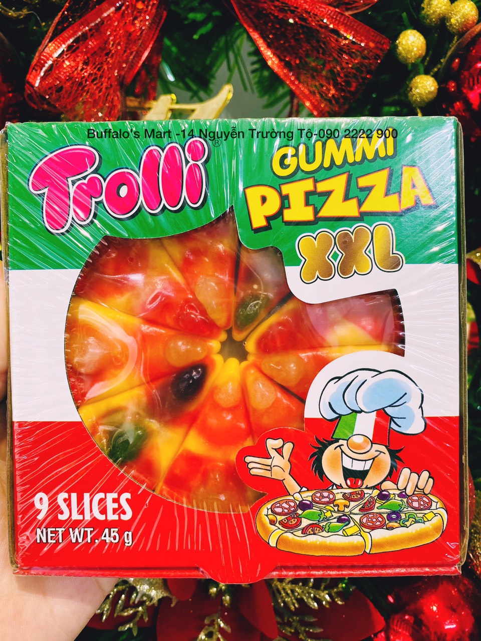 Kẹo dẻo trolli pizza XXL 45G- Hàng nhập khẩu chính hãng thumbnail
