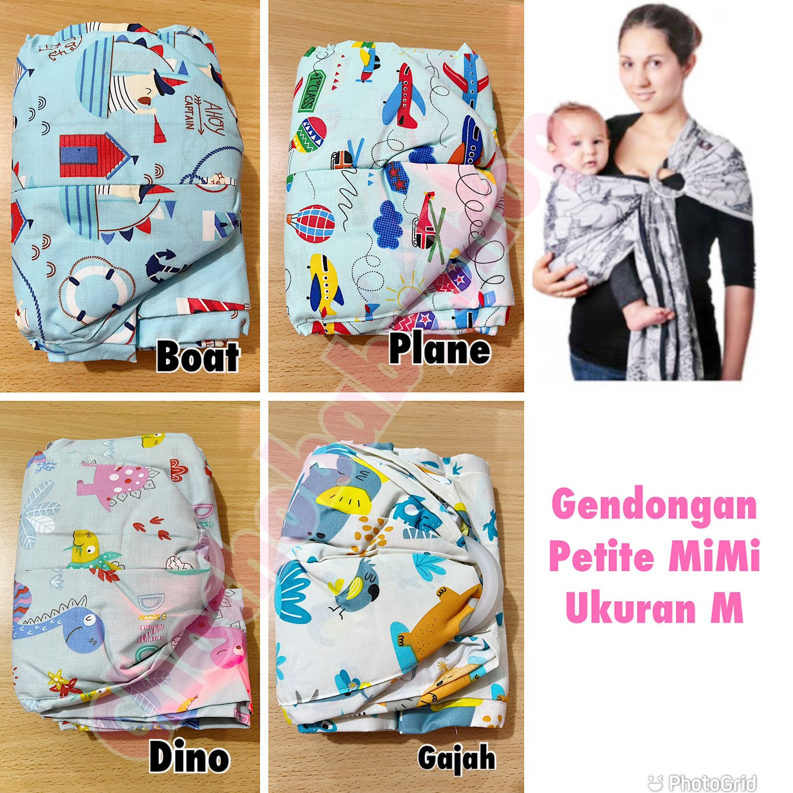 Gendongan ring sling petite mimi ukuran M Lazada Indonesia
