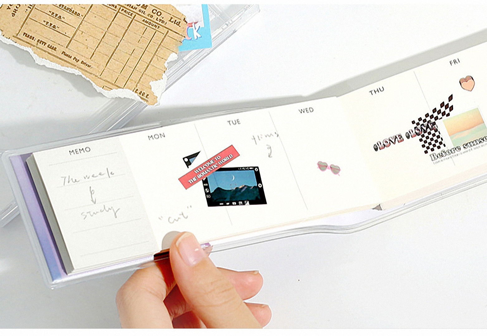 Sổ WEEKLY PLANNER Note For mini nông trại mây