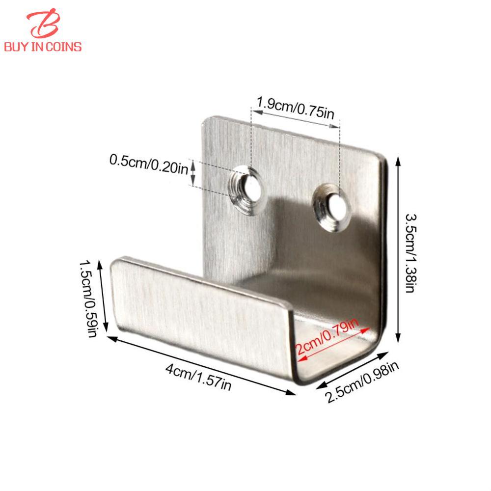 BC 1Pc Stainless Steel Hanging Hook Code Ceramic Tile Display Buckle U ...