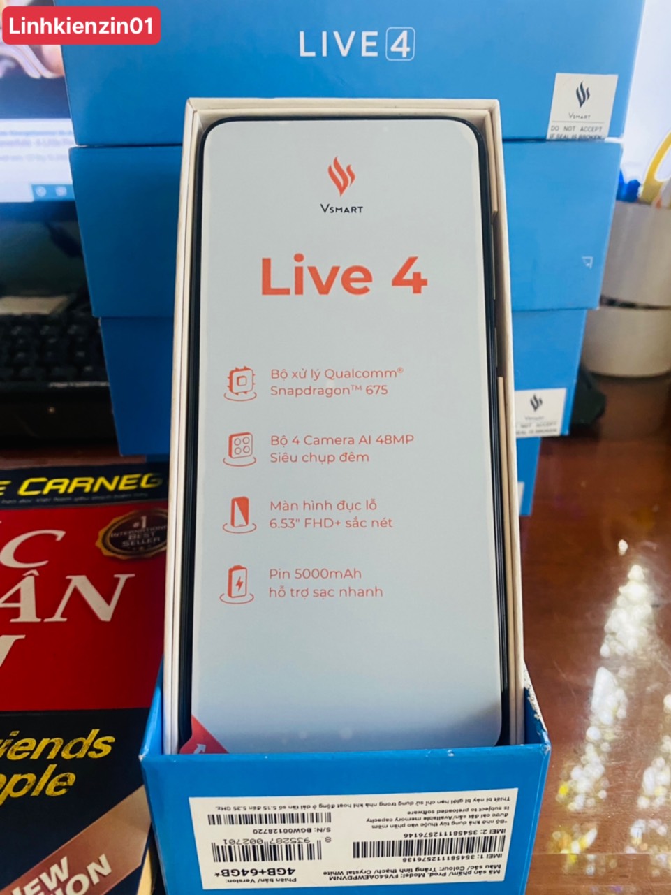 Máy Vsmart Live 4