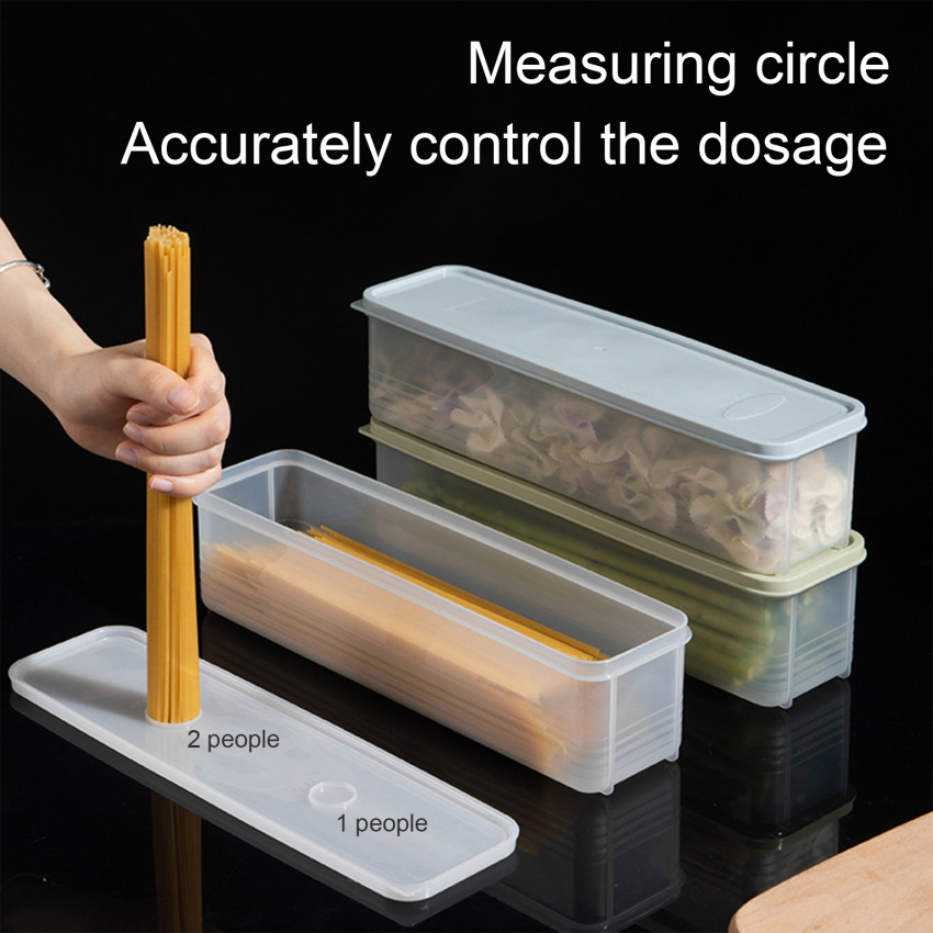 Nhà bếp mì container hộ gia đình ngũ cốc Bảo quản hộp lưu trữ với bìa đồ đựng thực phẩm nhà bếp