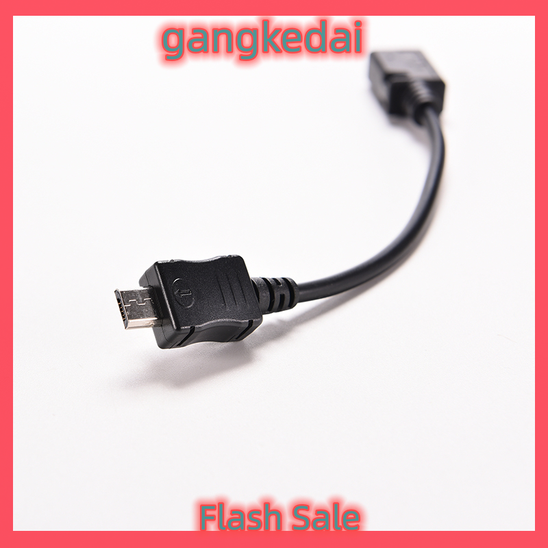 Gangke Micro USB Nam để Mini USB nữ dữ liệu Sync phí Adapter Cáp