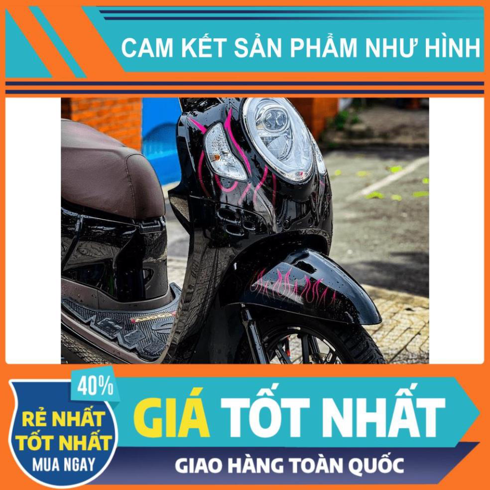 Tem rời Scoopy - Mẫu lửa tím HOT 2023