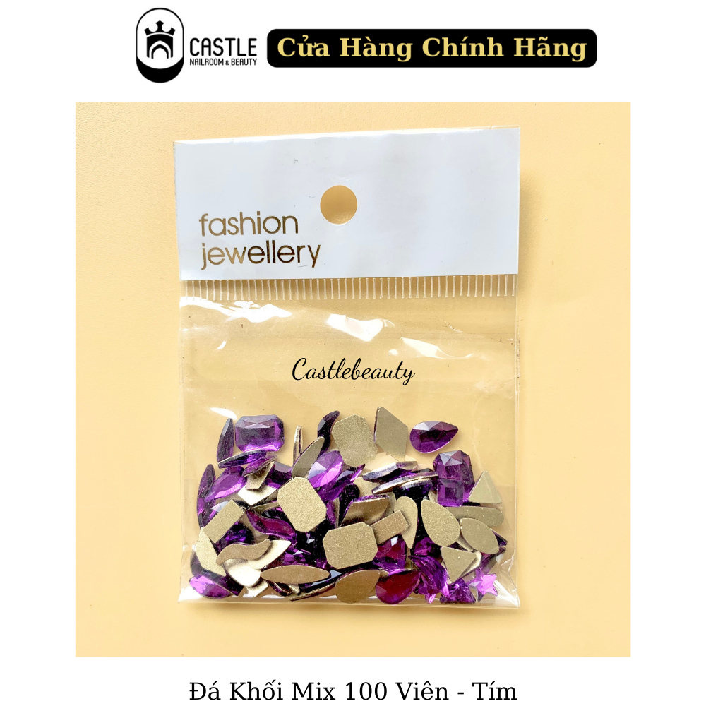Đá Khối Nail Mix 100 Viên