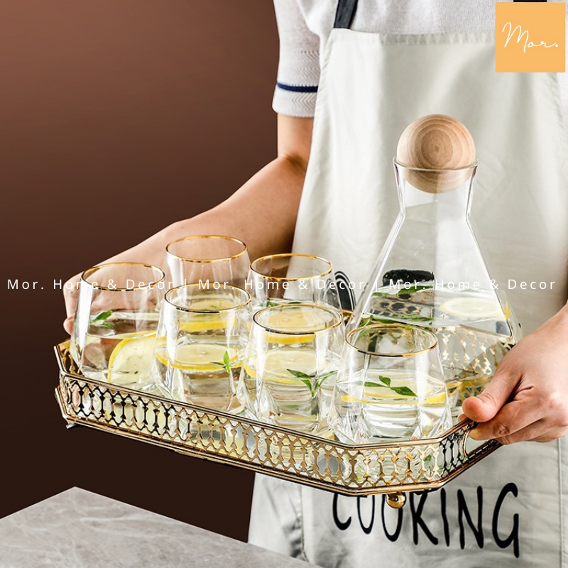 Bộ bình nước thủy tinh chịu nhiệt - 1.3L