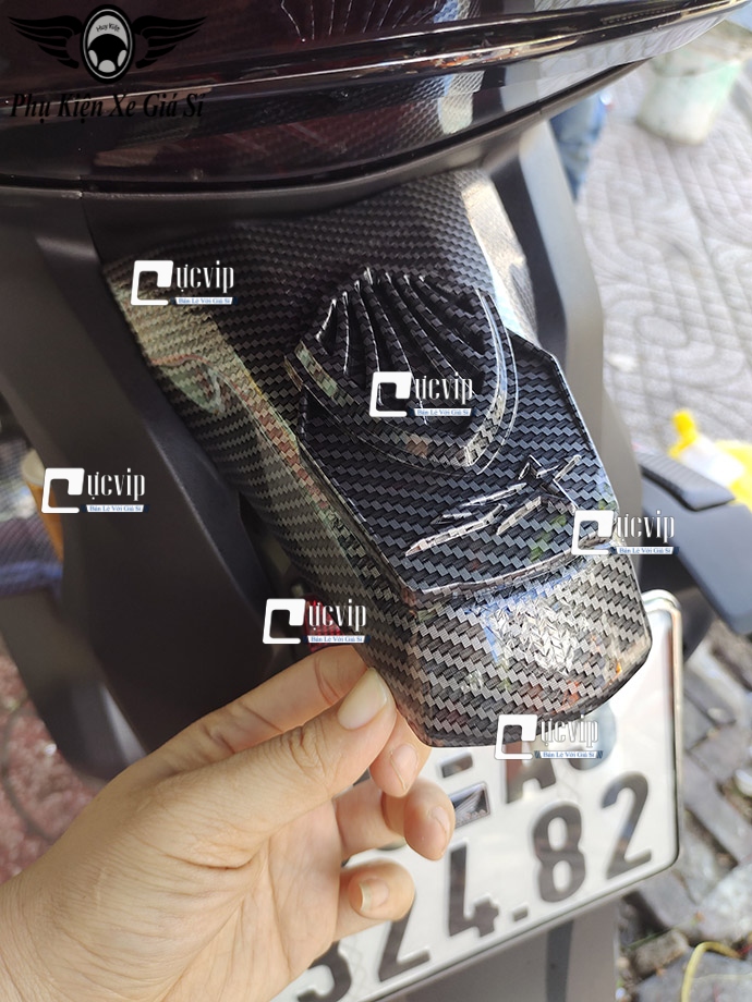 Ốp Cóc Đèn SH 350i, SH 2020 - 2022 Carbon MS2602