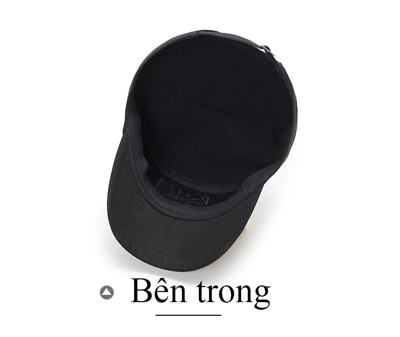 [HCM]Nón lưỡi trai đầu bằng logo 511 thêu nổi