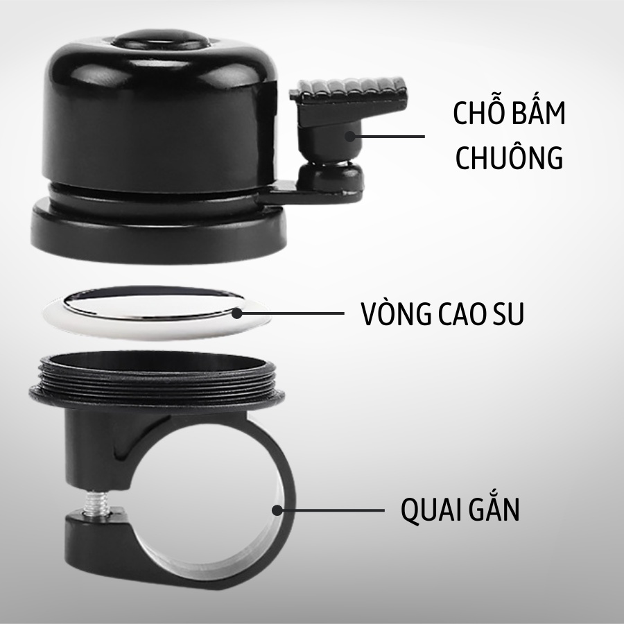 Còi chuông xe đạp Shimano cao cấp