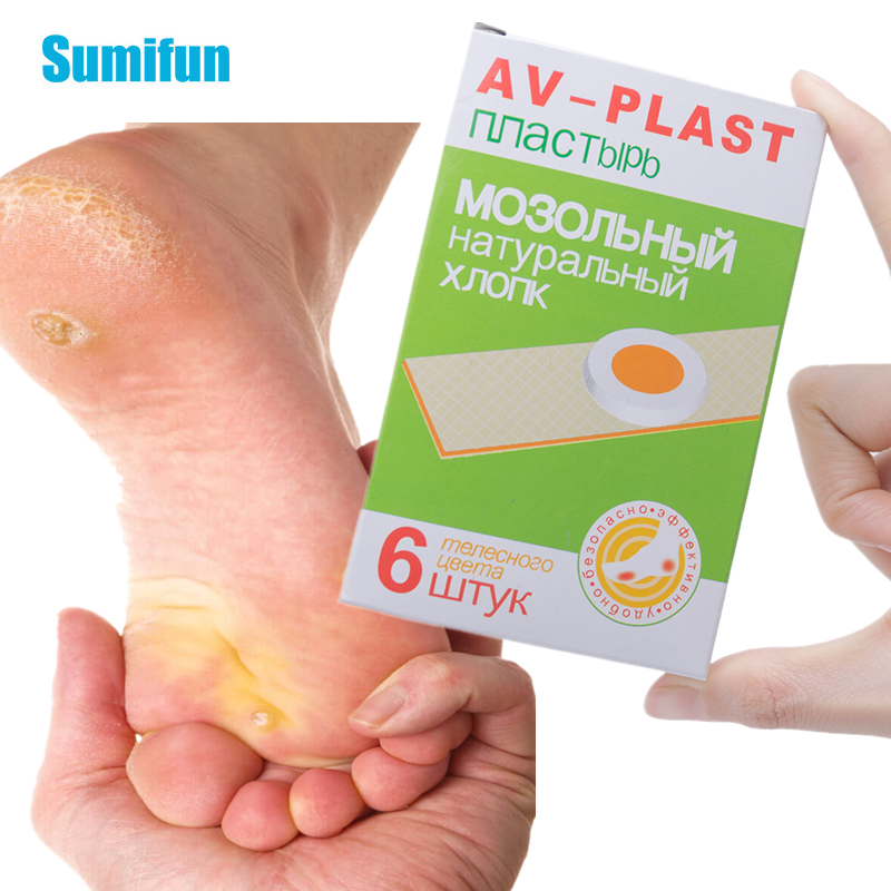 Box Foot Patch 【TrendGlobe】6pcs/box Foot Corn Treatment Medical Plaster Feet Care Foot ...