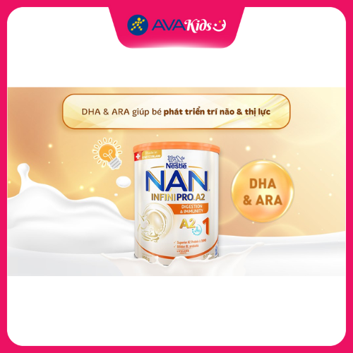 Sữa bột NAN InfiniPro A2 số 1 800g (0 - 12 tháng)