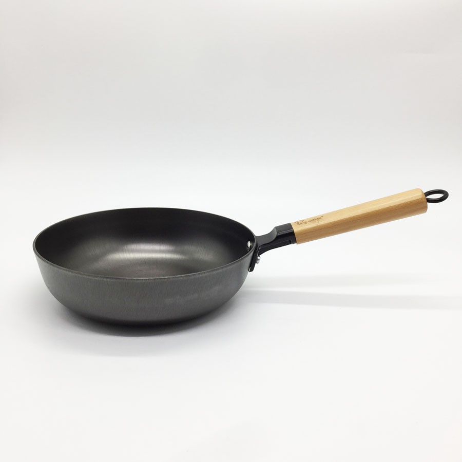 [FREE SHIP][Dùng được mọi loại bếp]  Chảo gang cao cấp La Gourmet Nitrigan  (20cm)(24cm)(28cm)(30)(32cm)(36)