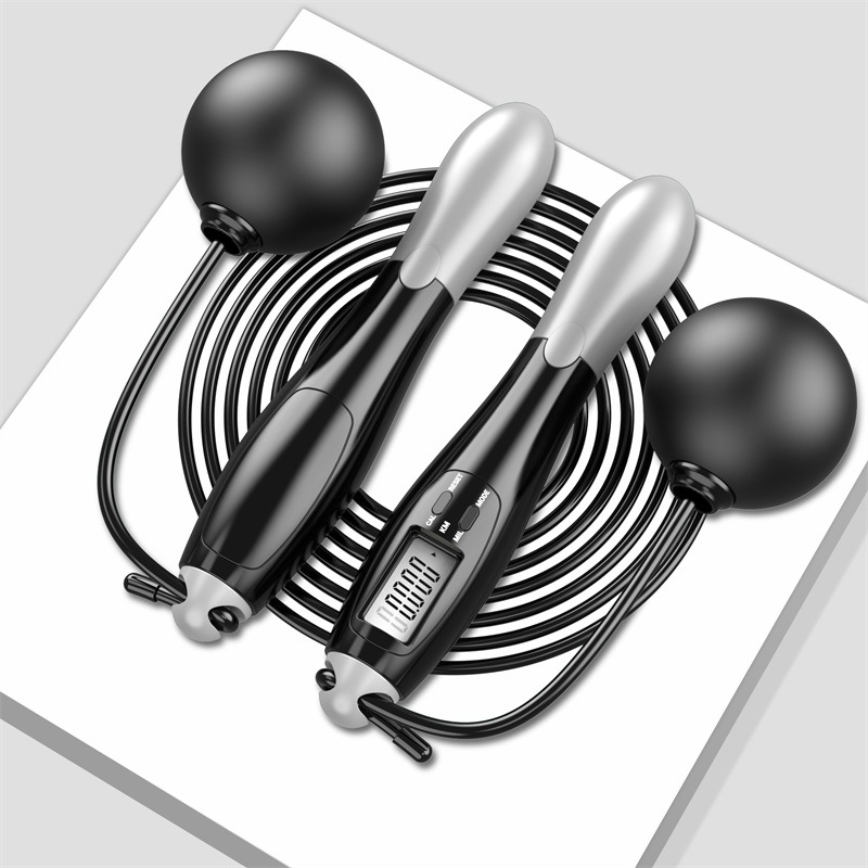 Smart Cordless Jump Rope Load Heavy Ball Counting Jump Rope