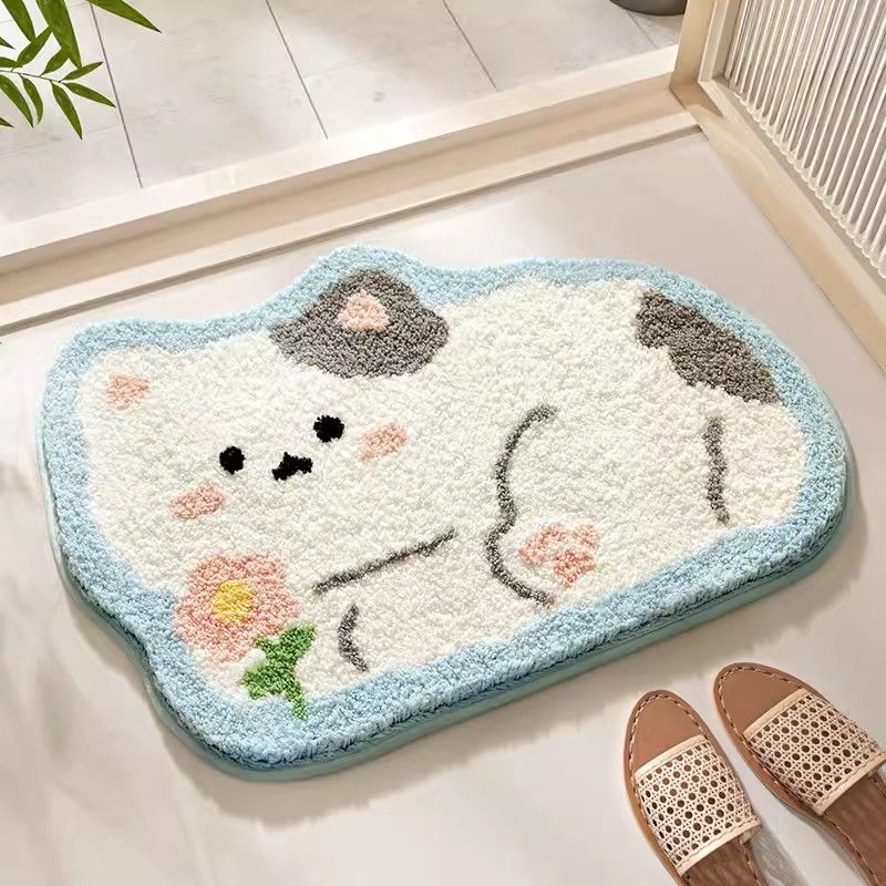 Floor mat, toilet absorbent mat, home toilet, bathroom mat, carpet, bathroom entrance