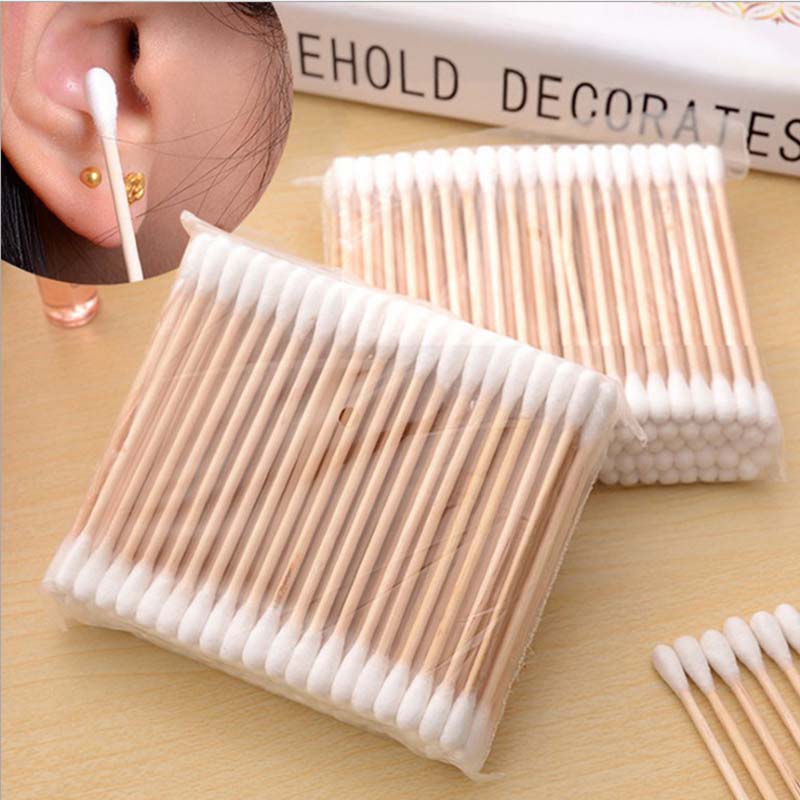 [Buying new] Set 100 High Quality Cotton Two - Headed QUICKY TOOLS