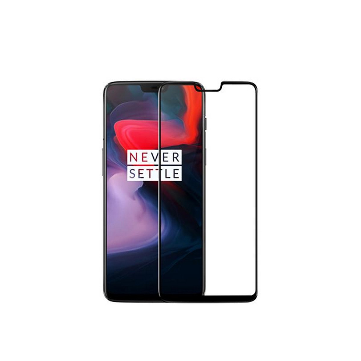 OnePlus 6 Full Black 9D|5D|6D|10D|11D|21D Tempered Glass Screen Protector Full Glue Edge To Edge For 1+6