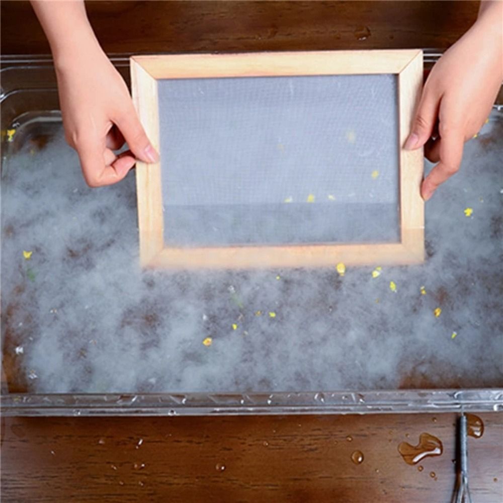 【ZOSR】 White Paper Pulp Dehydrated Chinese Craftsmanship Paper Making Raw Materials Ancient 100/500/1000G Wood Pulp Papermaking. 