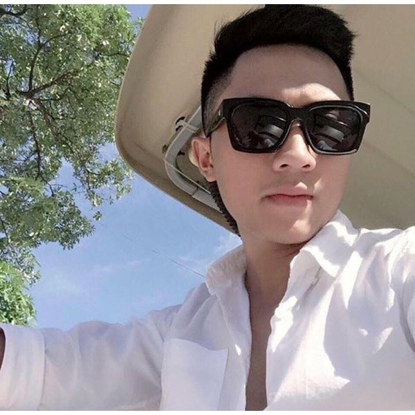 Hàng chất lượng - mắt kính v tây đen nam nữ sang chảnh - mắt kính râm unisex thời trang logo v - siêu đẹp siêu bền siêu hót