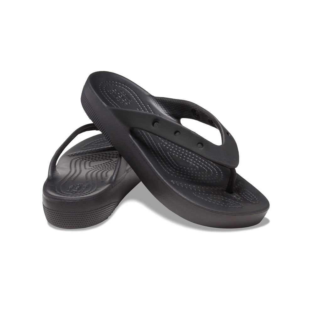 Dép xỏ ngón Nữ Crocs Platform Classic - 207714-001