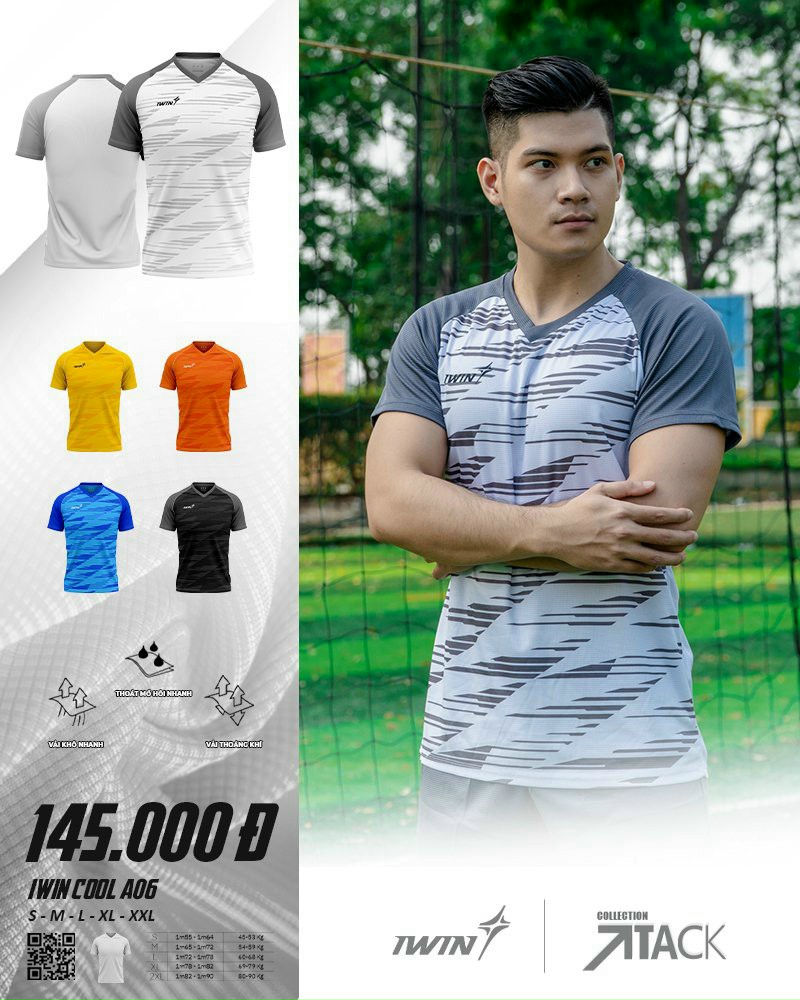 Quần Áo Bóng Đá iWin Chính Hãng Cool A06