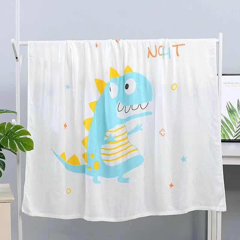 Chăn Lụa cotton Siêu Mềm Mát cho bé yêu size 1m*1m2