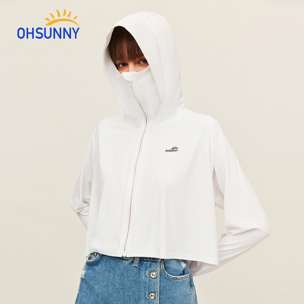 OhSunny Áo Choàng Nữ Chống Nắng Áo Khoác UPF50 +