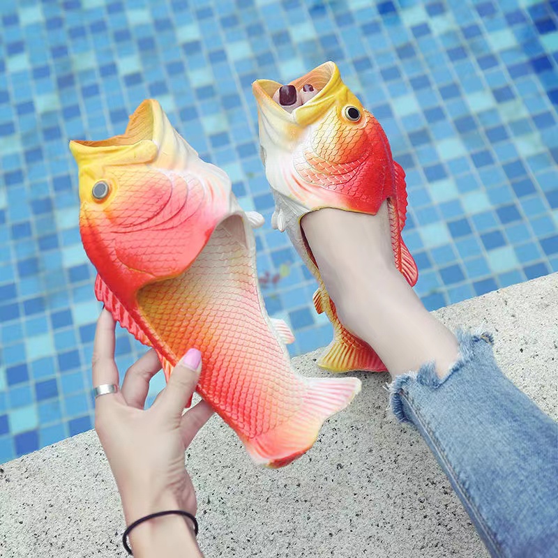 Dép cá chép đi biển HÀNG CÓ SẴN size 24-45