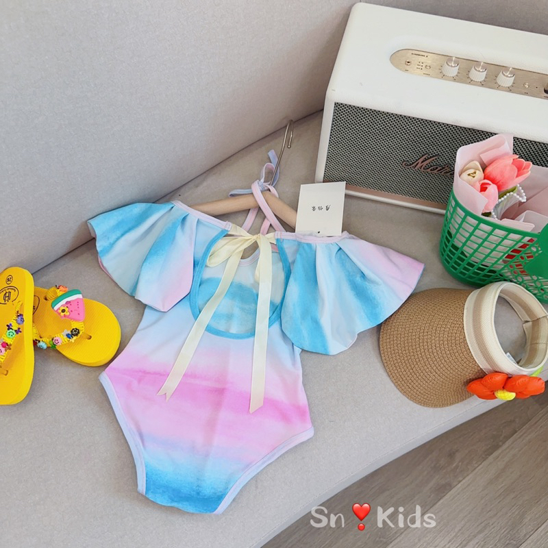 Bikini liền cánh tiên cho bé gái