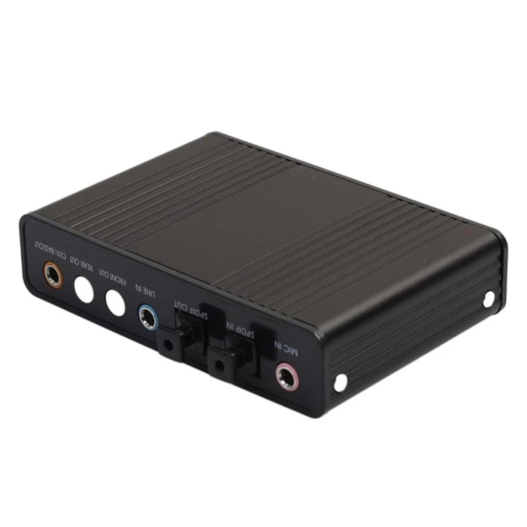 Card âm thanh box 5.1 USB 6CH + Optical audio (Xanh)