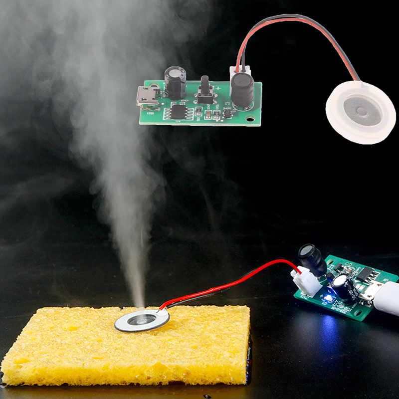 【Fast and Reliable Shipping】 Air Humidifier Driver Board Mist Maker Ultrasonic Atomization Discs Creek.