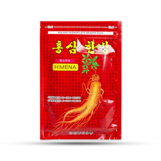 Cao Dán Hồng Sâm Himena Đỏ Hàn Quốc [20miếng/gói]