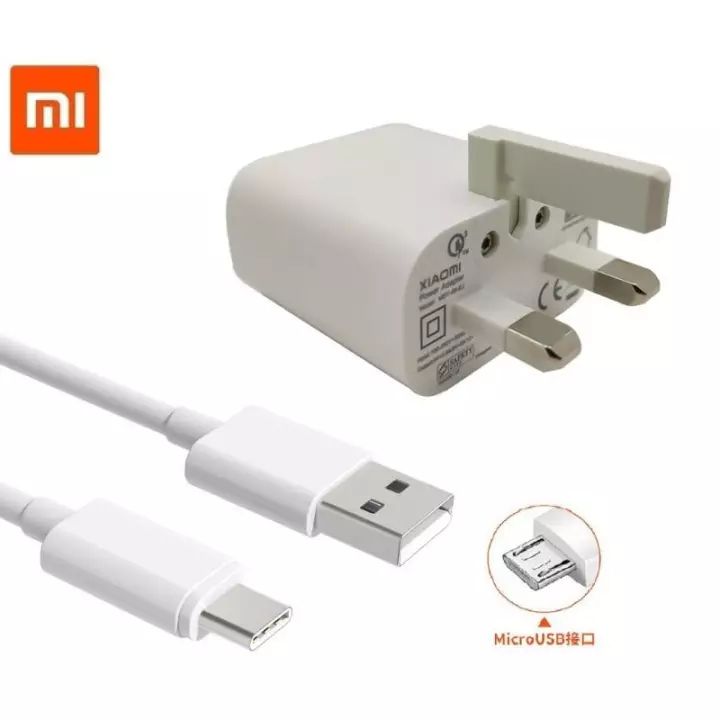 MI 18W 66W Fast Charger Adapter Micro And TypeC Micro USB Lazada