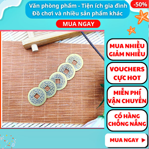 Combo 5 - 10 - 20 đồng xu cổ phong thủy may mắn size nhỏ , đồng xu may mắn, đồng tiền may mắn, đồng tiền phong thủy, đồng xu cổ phong thủy, vật phẩm phong thủy, Aplusmart