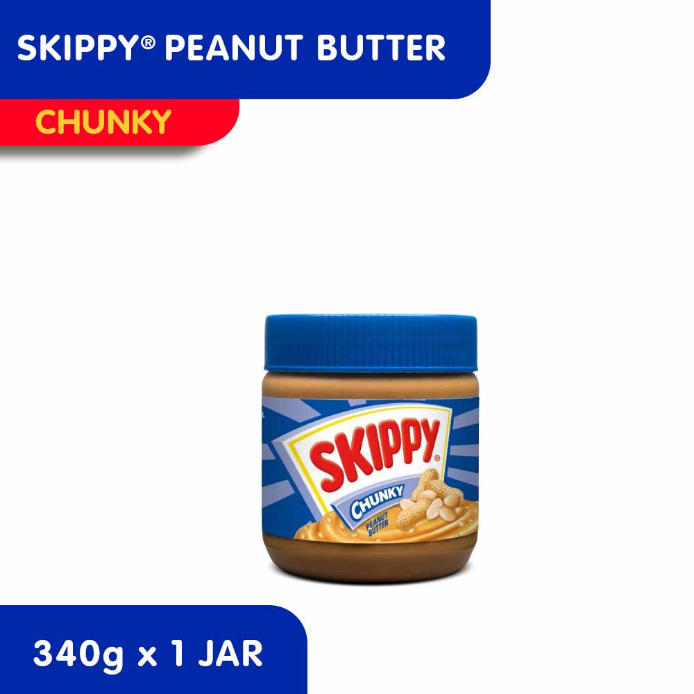 SKIPPY® Chunky Peanut Butter (340g) Lazada PH