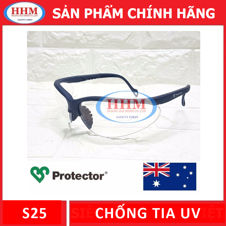 Kính bảo hộ Protector S25 màu trắng