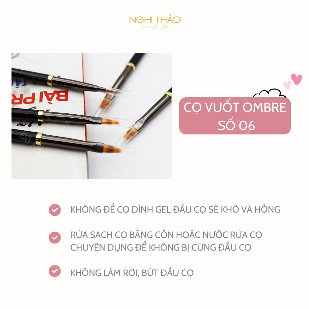 Cọ ombre vuốt Jeliva 06