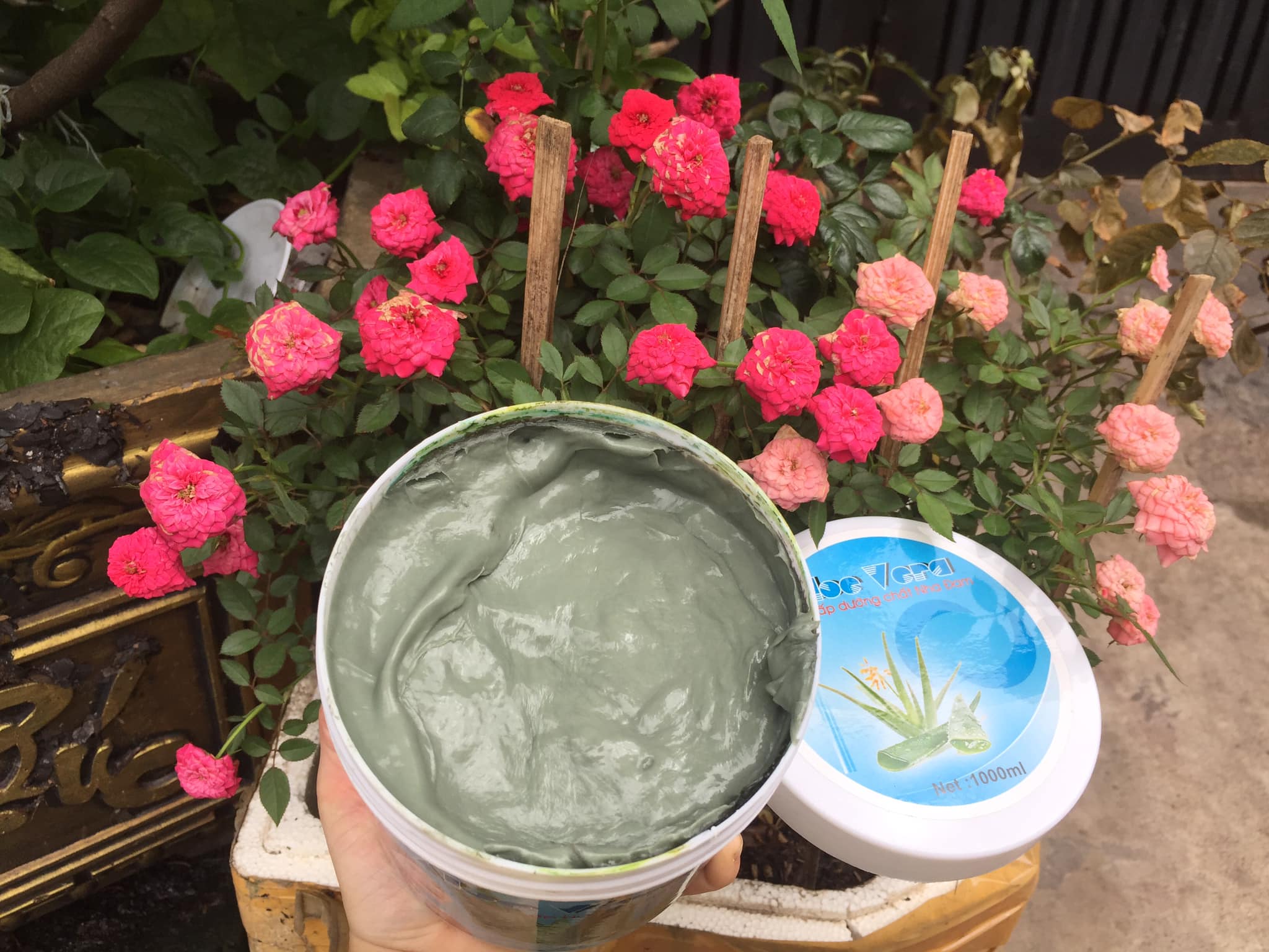 Dầu hấp dưỡng tóc LK tinh chất Nha Đam 1000ml giúp mọc tóc