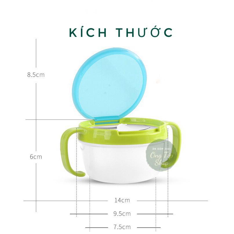 Cốc ăn snack chống đổ [Giúp bé tự ăn độc lập][Hàng xuất Nhật]