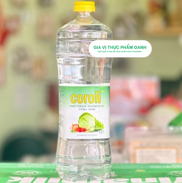 Dấm trắng Coroli (1L)