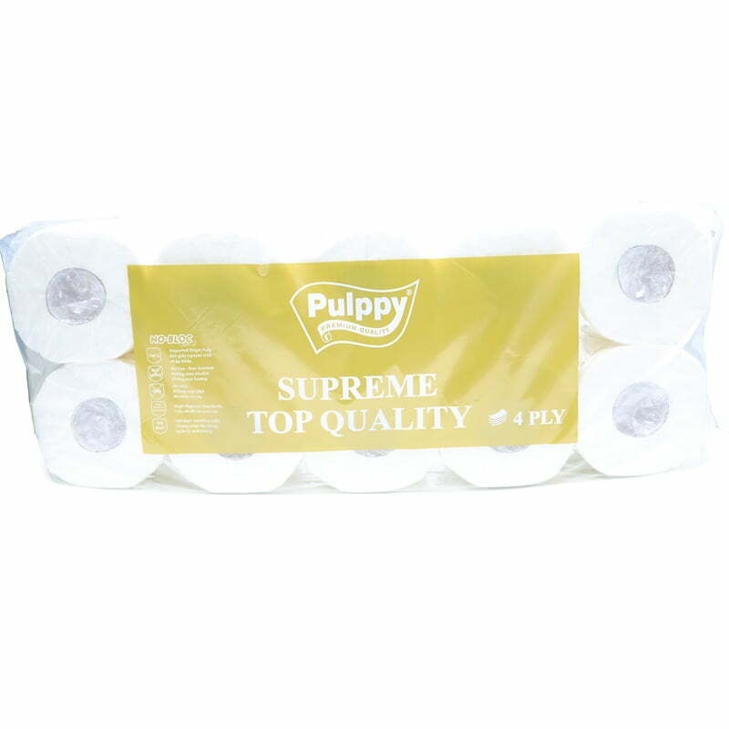 Giấy vệ sinh 4 lớp cao cấp, supreme top quality bathroom tissue, 10 cuộn, 2040 tờ