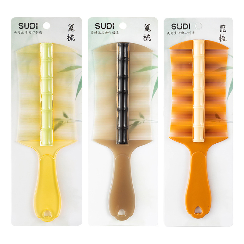 Plastic%20Lice%20Comb%20Double-sided%20Super%20Dense%20Teeth%20Remove%20Dandruff%20Scalp%20Cleansing%20Scalp%20Massage%20Comb%20Flea%20Removal%20Hair%20Tools%20GENGLI%20-%20Image%203