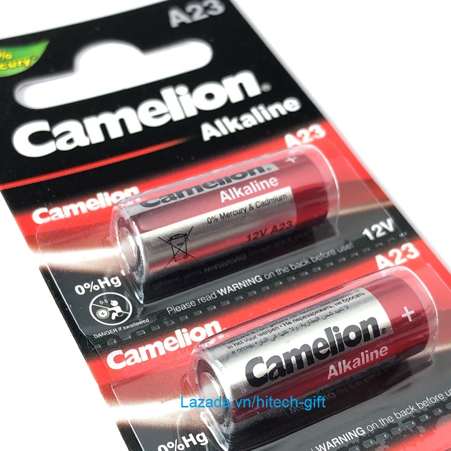 Pin a23 camelion 12v dùng trong remote điều khiển cửa cuốn