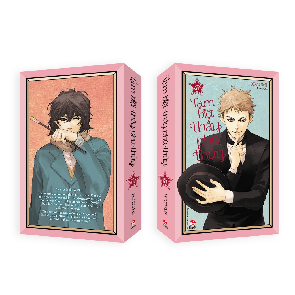 Kim đồng - truyện - boxset tạm biệt thầy phù thủy